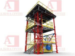 Учебно-тренировочный полигон (комплекс)  Альпинист-03-05-1.